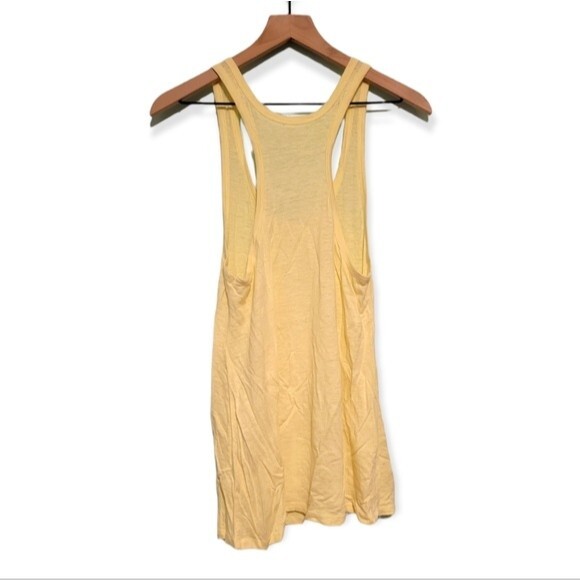 Eileen Fisher Yellow 100% Linen Tank Top Size XS - Picture 2 of 4